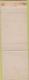 Matchbook Cover - Dallas Locker Market Dallas OR WORN
