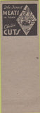 Matchbook Cover - Red  and  White Food Store Woodlawn Beach NY