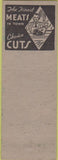 Matchbook Cover - Red  and  White Food Store Woodlawn Beach NY