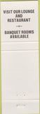 Matchbook Cover - Colonial Inn Motor Hotel Clarksville IN
