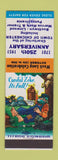 Matchbook Cover - 250th Anniversay Chchester Marcus Hook Linwood PA 1951