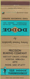 Matchbook Cover - Dodge Transmissions Norfolk NE