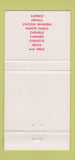 Matchbook Cover - 1971 Chevrolet Carrollton PA 30 Strike