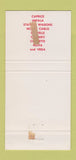 Matchbook Cover - 1971 Chevrolet Lynn McConnellsburg PA 30 Strike