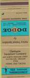 Matchbook Cover - Dodge Transmissions Calatskanie OR