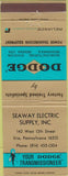 Matchbook Cover - Dodge Transmissions Erie PA