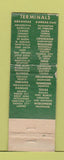Matchbook Cover - Arkansas Best Freight Trucking AR WEAR