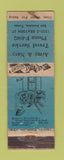 Matchbook Cover - Army Navy Travel Service San Antonio TX WORN