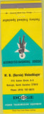 Matchbook Cover - Dodge Transmissions Raleigh NC