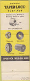 Matchbook Cover - Dodge Transmissions Raleigh NC