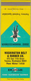 Matchbook Cover - Dodge Transmissions Tacoma WA