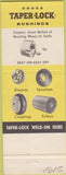 Matchbook Cover - Dodge Transmissions Rock Springs WY