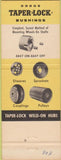 Matchbook Cover - Dodge Transmissions Keokuk IA