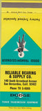 Matchbook Cover - Dodge Transmissions San Bernardino CA