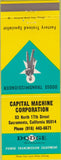 Matchbook Cover - Dodge Transmissions Sacramento CA