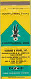 Matchbook Cover - Dodge Transmissions Atlanta Hapeville Rome GA