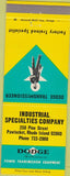 Matchbook Cover - Dodge Transmissions Pawtucket RI