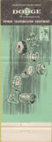Matchbook Cover - Dodge Transmissions Toledo OH