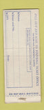 Matchbook Cover - Illinois Football Schedule 1955 Champaign IL BOBTAIL WEAR