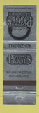 Matchbook Cover - Piggy's Bricktown pig Oklahoma City OK