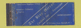 Matchbook Cover - The Blue Mirror Bar Restaurant Newark NJ WORN Full Length
