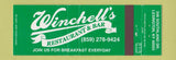 Matchbook Cover - Winchell's Restaurant Bar Lexington KY Full Length