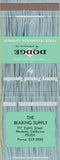 Matchbook Cover - Dodge Transmissions Modesto CA