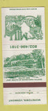 Matchbook Cover - Mill Restaurant Moretown VT 30 Strike