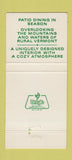 Matchbook Cover - Mill Restaurant Moretown VT 30 Strike