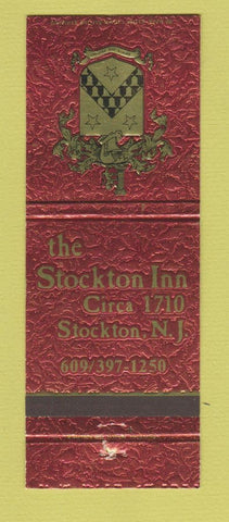 Matchbook Cover - The Stockton Inn NJ #2 RED
