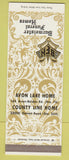 Matchbook Cover - Burmeister Funeral Homes Avon Cleveland OH