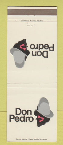 Matchbook Cover - Don Pedro Hair Salon for men Memphis TN