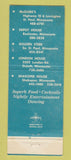 Matchbook Cover - Depot House Golden Steer London House St Paul Duluth MN