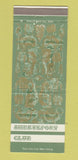 Matchbook Cover - Shreveport Club LA