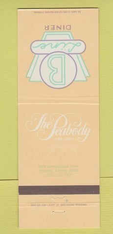 Matchbook Cover - B Line Diner Peabody Hotel Orlando FL