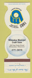Matchbook Cover - 1983 Milwaukee Brewers Credit Union WI