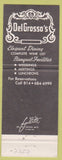Matchbook Cover - Del Grosso's Tipton PA Italian