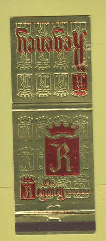 Matchbook Cover - Regency Restaurant Downey CA