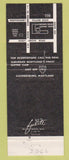 Matchbook Cover Jim Morrisey's Charcoal Inn Gaithersburg MD