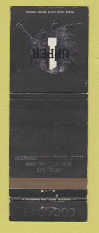 Matchbook Cover - Upper 1 Anchorage AK Airport WEAR