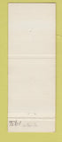 Matchbook Cover - Upper 1 Anchorage AK Airport WEAR