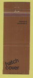 Matchbook Cover - Hatch Cover Restaurant Scottsdale AZ