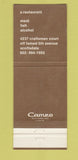 Matchbook Cover - Hatch Cover Restaurant Scottsdale AZ