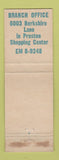 Matchbook Cover - Manhattan Laundry Dallas TX WEAR
