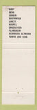 Matchbook Cover - Varsity Shop Men's Clothes Dallas Bryan TX