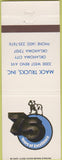 Matchbook Cover - Mack Trucks 75th Anniversary Oklahoma City OK