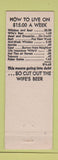 Matchbook Cover - Cha's Restaurant Blasdell NY