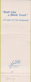 Matchbook Cover - Mack Trucks 75th Anniversary Seattle WA