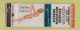 Matchbook Cover - Eugene Radiator Service OR pinup WEAR