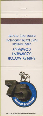 Matchbook Cover - Mack Trucks 75th Anniversary Fort Smith AR